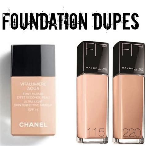 dupe for chanel vitalumiere foundation|chanel vitalumiere uk.